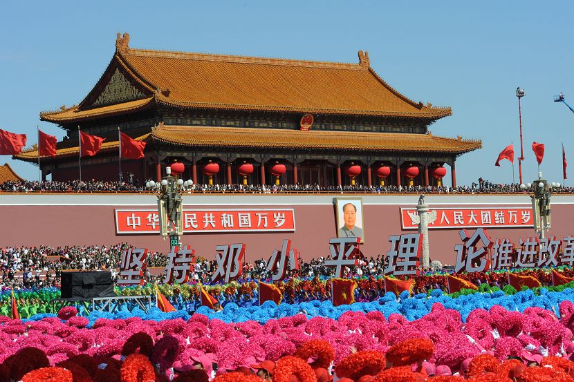 Desfile popular-Plaza de Tian'anmen 7