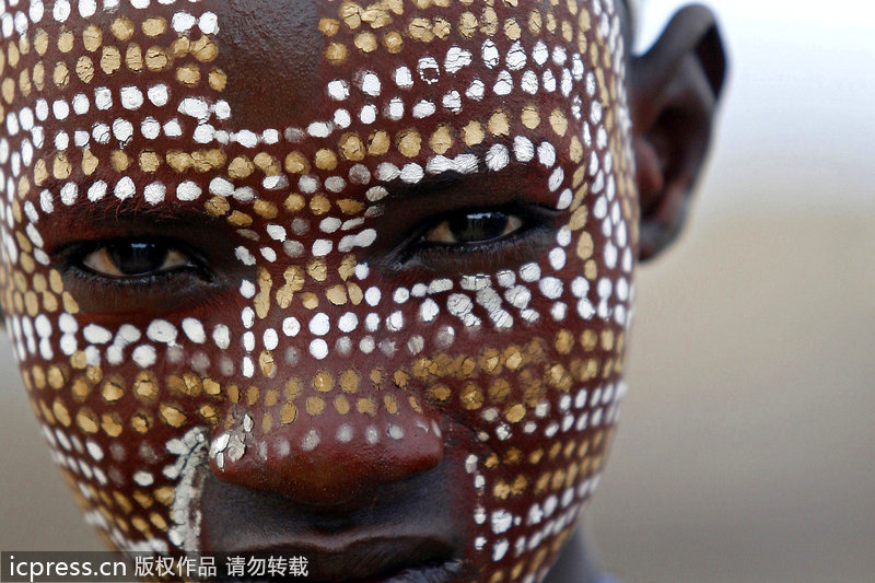 Secretos de los tribus primitivas en Etiopía