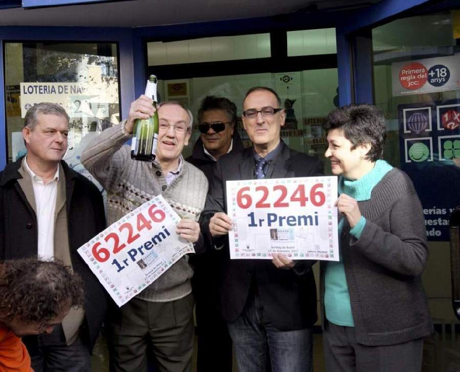 Llueven millones con el Gordo 2013 en España