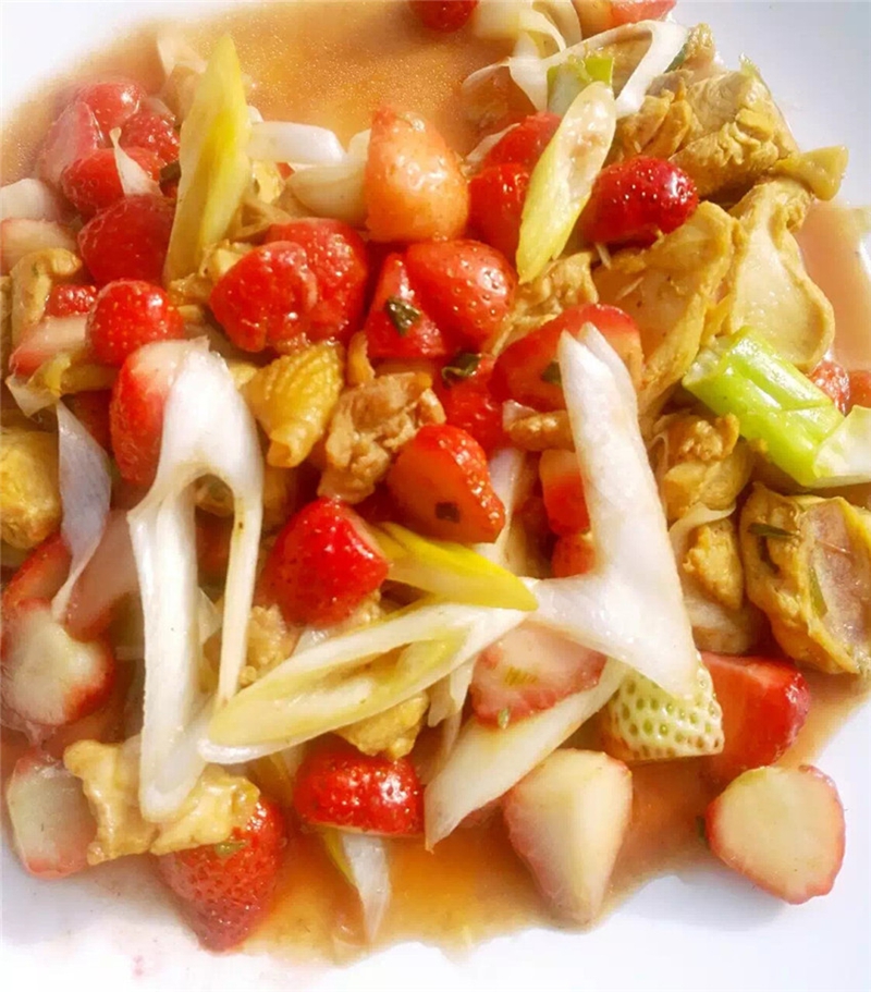 El “corazón de Taiwan” en Beijing: revertir el sabor original aromático y dulce de fresa